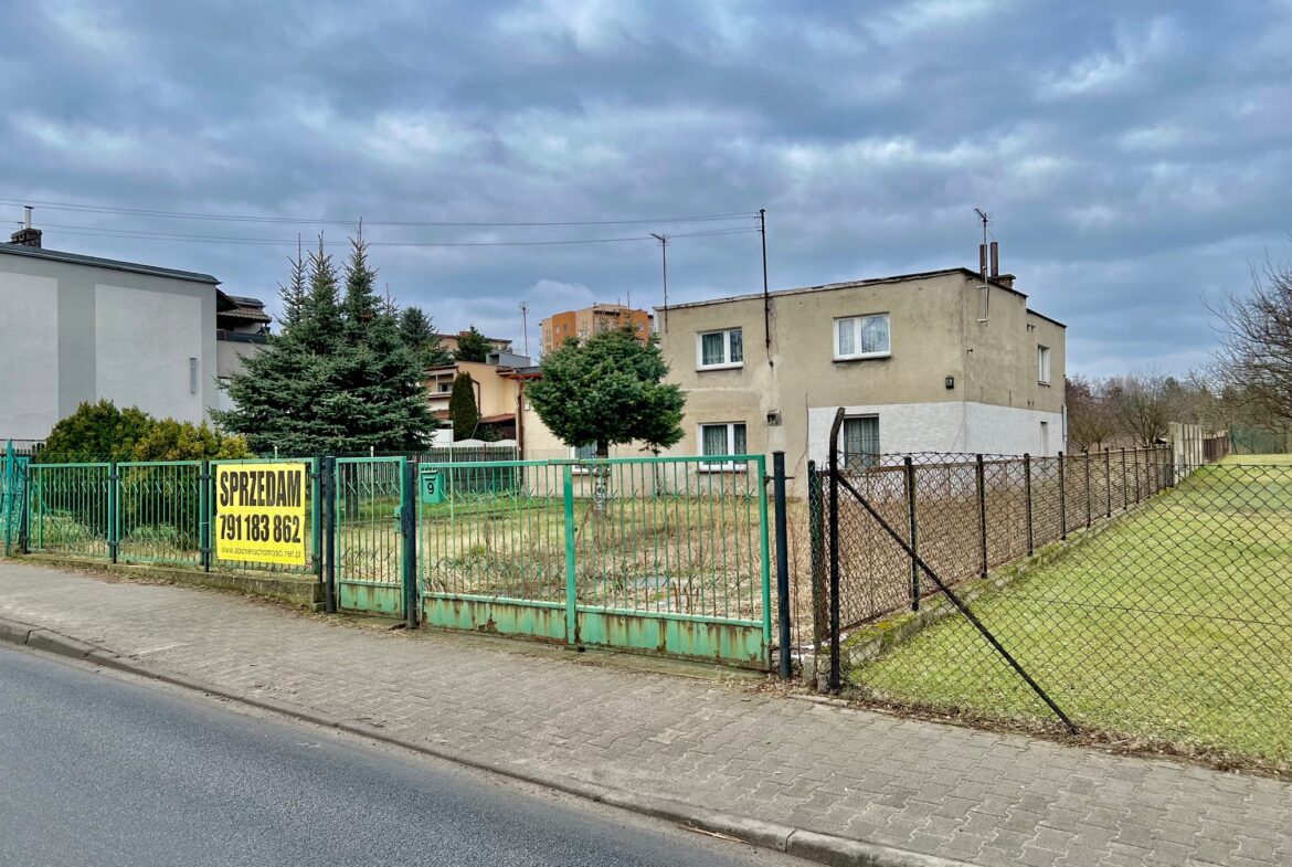 DZIAŁKA BUDOWLANA w centrum Lubonia