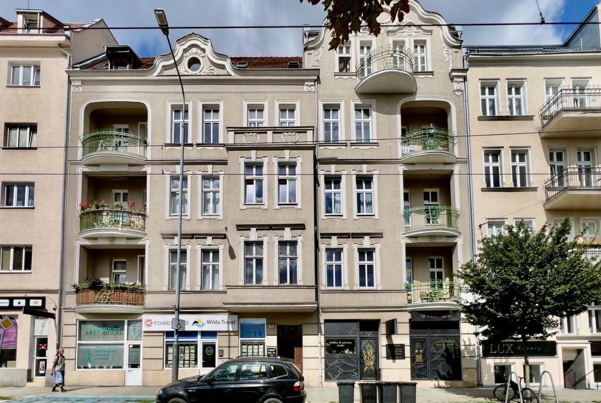 KOMPAKTOWA KAWALERKA | Górna Wilda 70 | duży balkon | 400 m od Starego Browaru